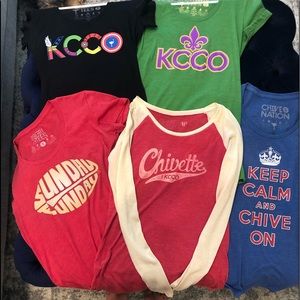 Chive t-shirts